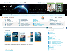 Tablet Screenshot of maxdorf.cz